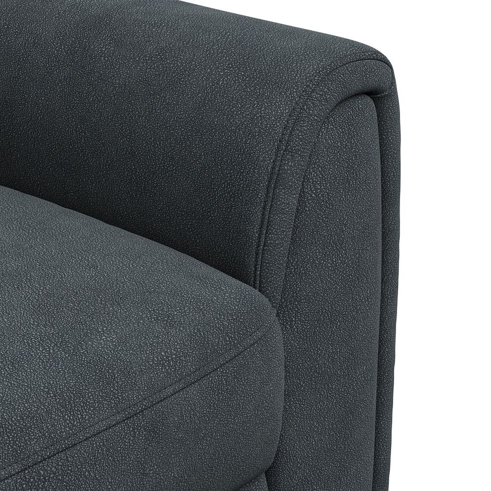 Santorini  Modular 3 Seater Power Motion Chaise Sofa in Nomad Harbour Mist Fabric- GROUP 9 11