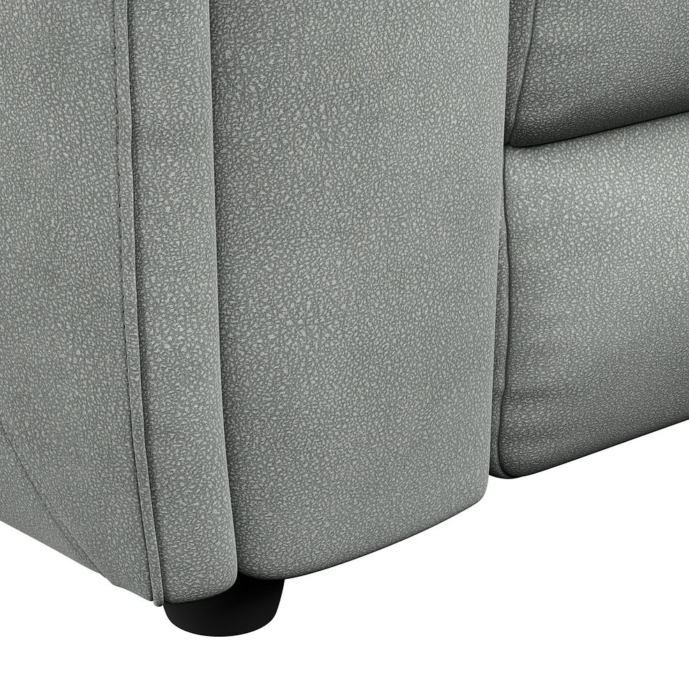 Santorini  Modular 3 Seater Power Motion Chaise Sofa in Nomad Pebble Fabric- GROUP 9 10
