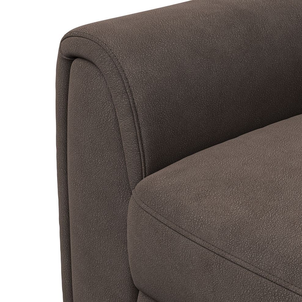 Santorini Modular 3 Seater Power Chaise Left Hand Corner Sofa and Power Headres in Nomad Driftwood Fabric- GROUP 9 15