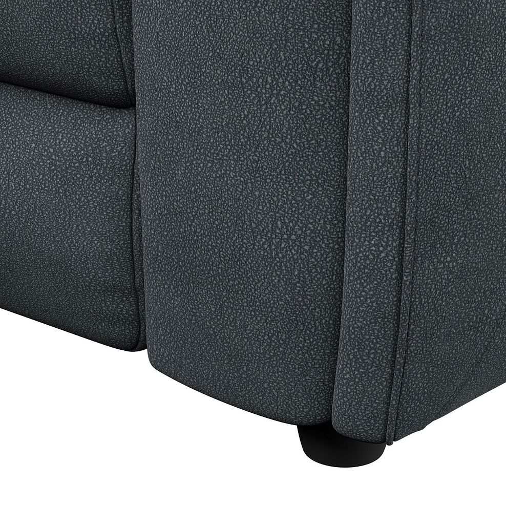 Santorini Modular 3 Seater Power Chaise Left Hand Corner Sofa and Power Headres in Nomad Harbour Mist Fabric- GROUP 9 14