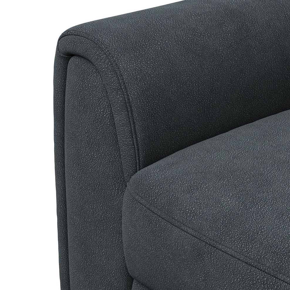 Santorini Modular 3 Seater Power Chaise Left Hand Corner Sofa and Power Headres in Nomad Harbour Mist Fabric- GROUP 9 15