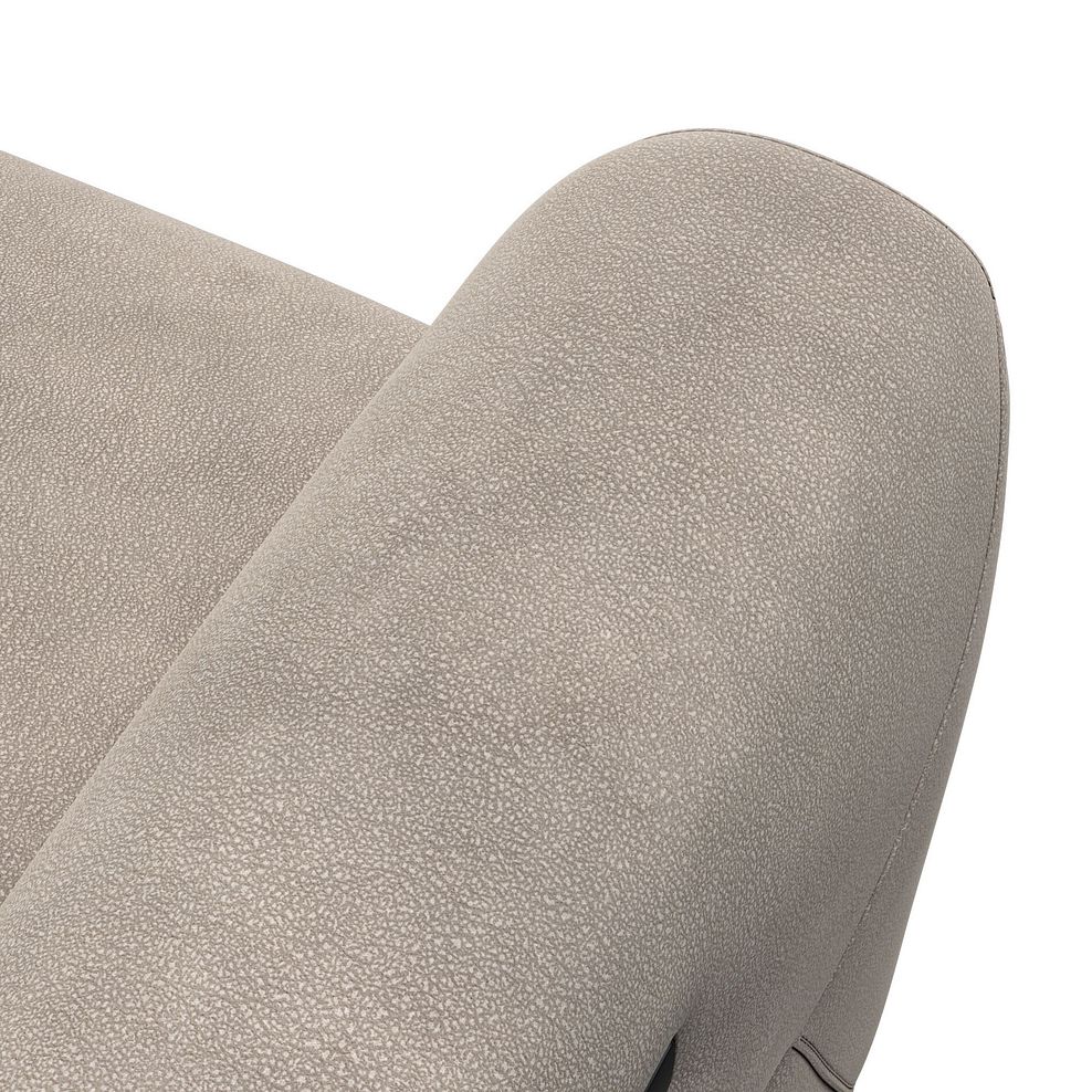 Santorini Modular 3 Seater Power Chaise Left Hand Corner Sofa and Power Headrest in Nomad Sahara Fabric- GROUP 9 16