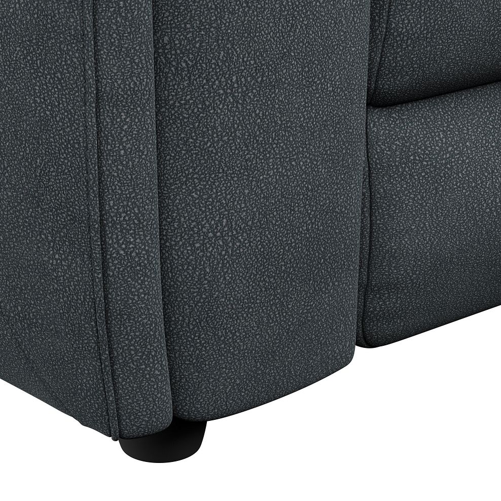 Santorini Modular 3 Seater Electric Reclining Sofa with Power Headrests in Nomad Harbour Mist Fabric  - GROUP 9 13