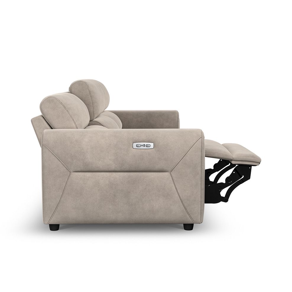 Santorini Modular 3 Seater Electric Reclining Sofa with Power Headrests in Nomad Sahara Fabric  - GROUP 9 9