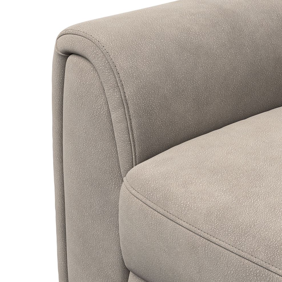 Santorini Modular 4 Seater Power Chaise Left Hand Corner Sofa with Power Headrests in Nomad Sahara Fabric- GROUP 2 11