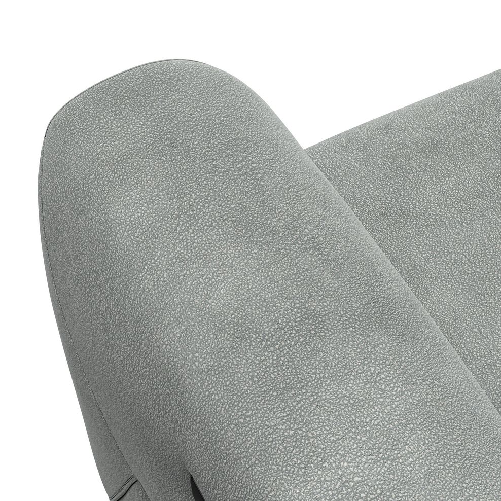 Santorini Modular 5 Seater Power Chaise Corner Sofa in Nomad Pebble Fabric- GROUP 3 12