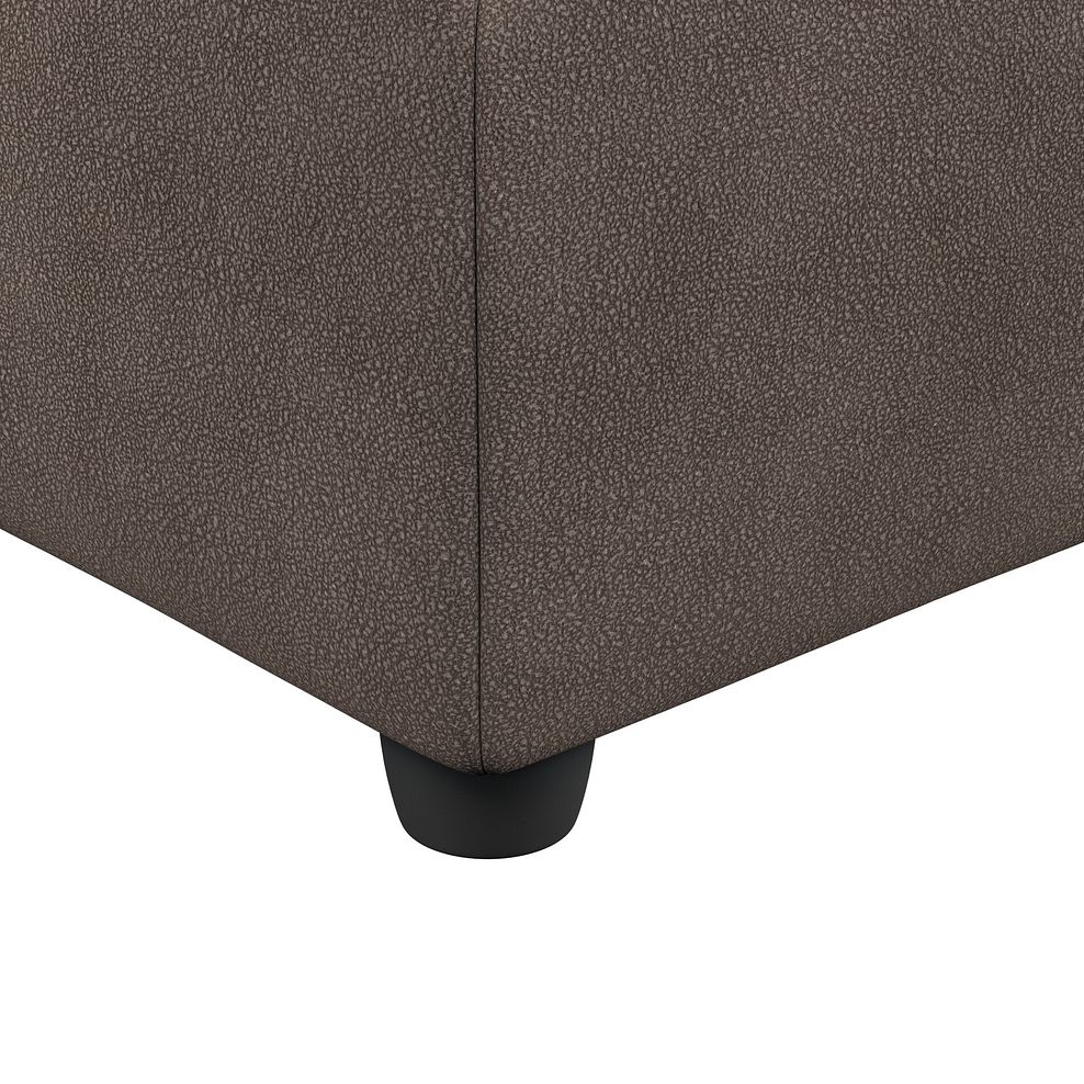 Santorini Storage Footstool in Nomad Driftwood Fabric 5