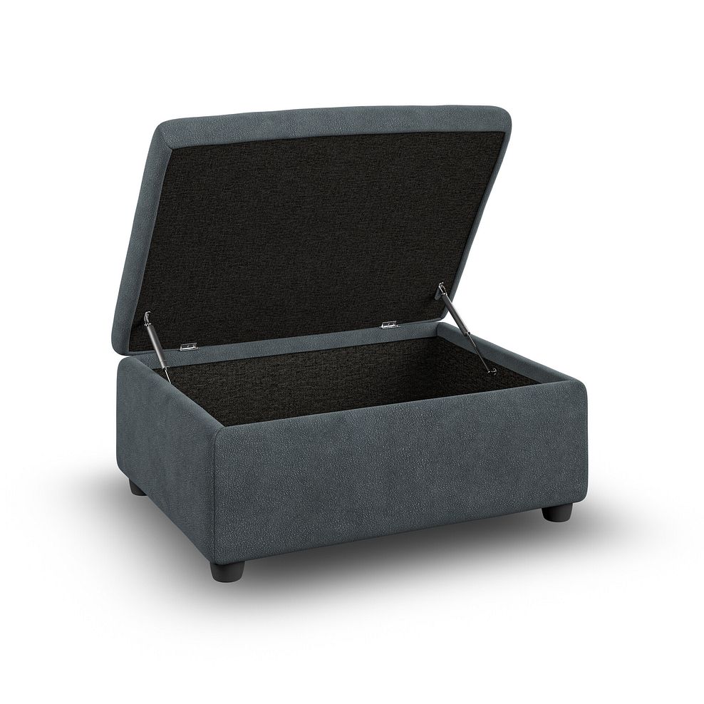 Santorini Storage Footstool in Nomad Harbour Mist Fabric 2