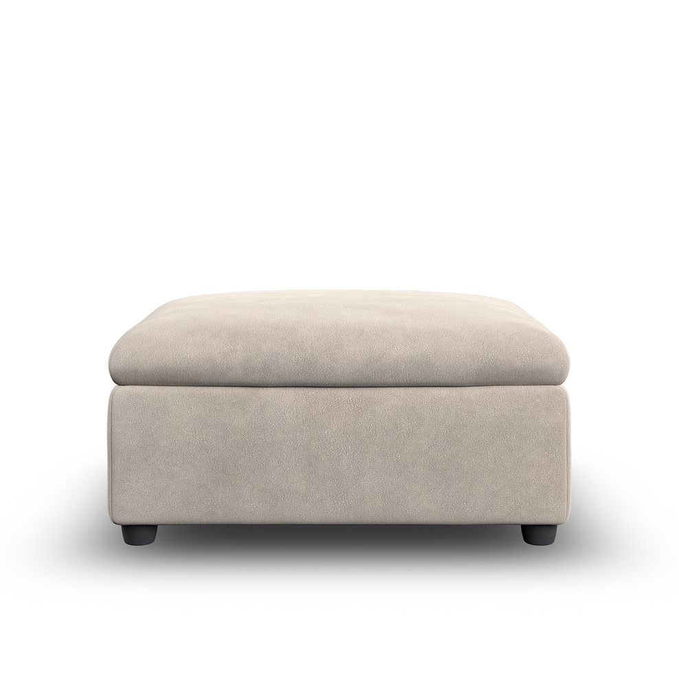 Santorini Storage Footstool in Nomad Sahara Fabric 3
