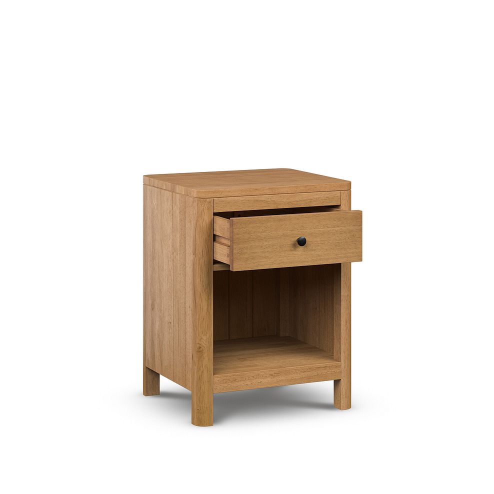 Savannah Solid Heveawood Bedside Table 2