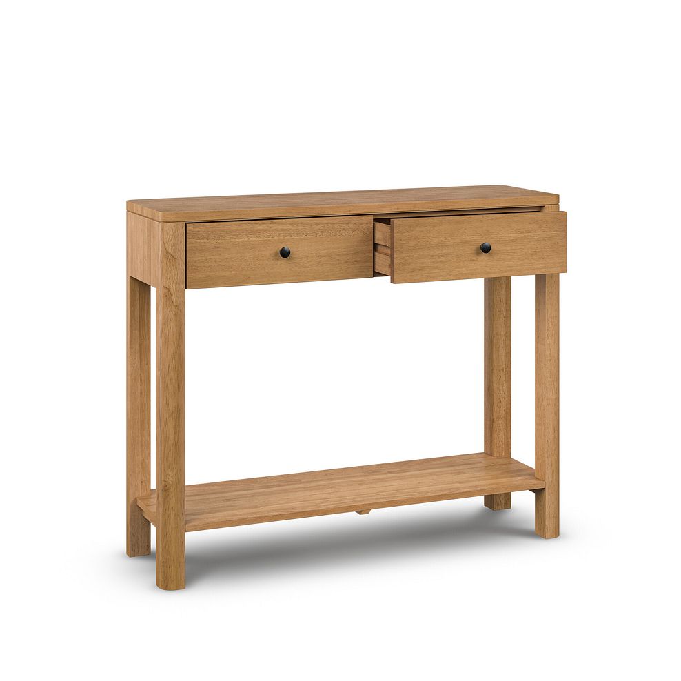 Savannah Solid Heveawood Console Table 2