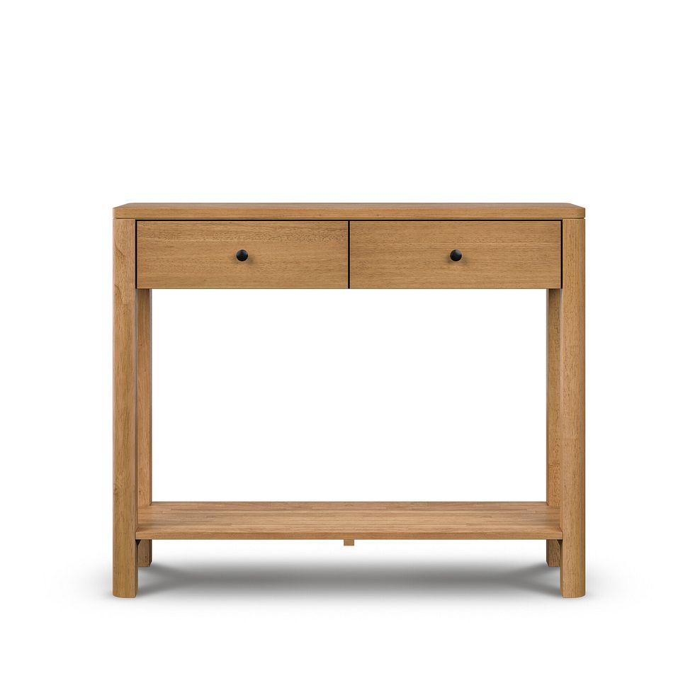 Savannah Solid Heveawood Console Table 3