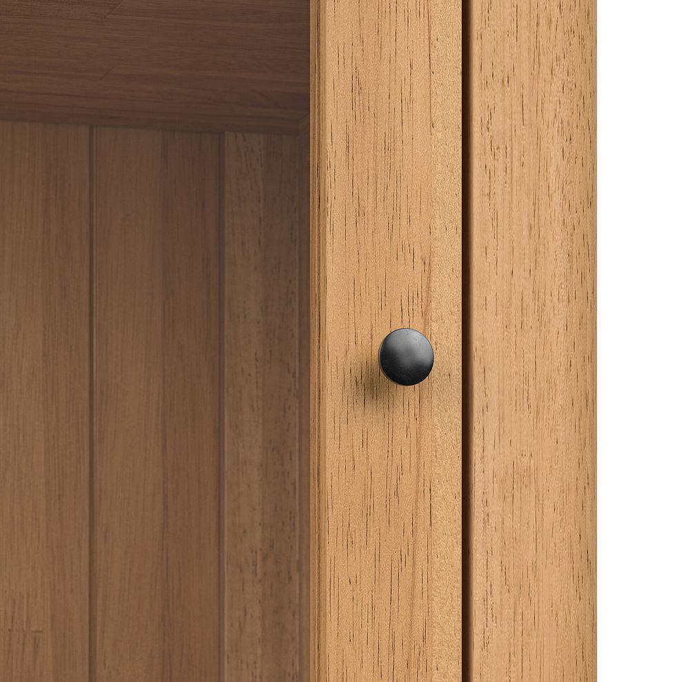 Savannah Solid Heveawood Display Cabinet 8