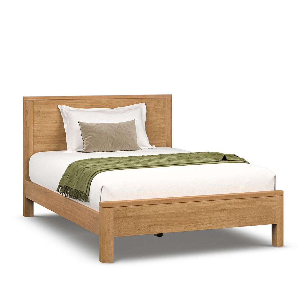 Savannah Solid Heveawood Double Bed 1