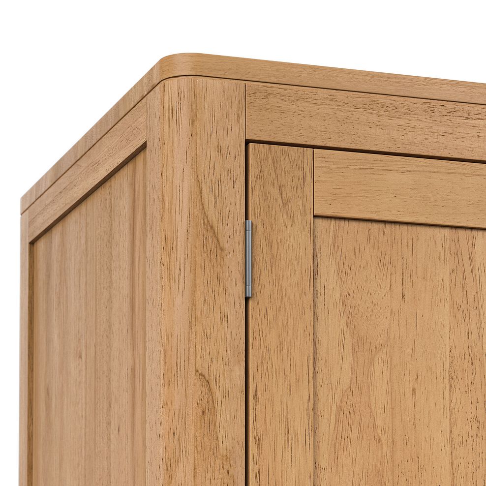 Savannah Solid Heveawood Double Wardrobe 7
