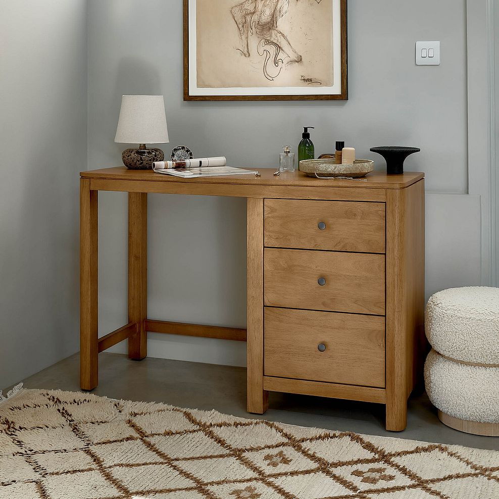 Savannah Solid Heveawood Dressing Table 2