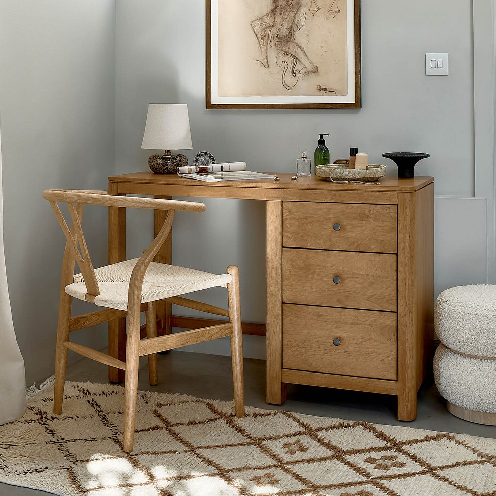 Savannah Solid Heveawood Dressing Table 1