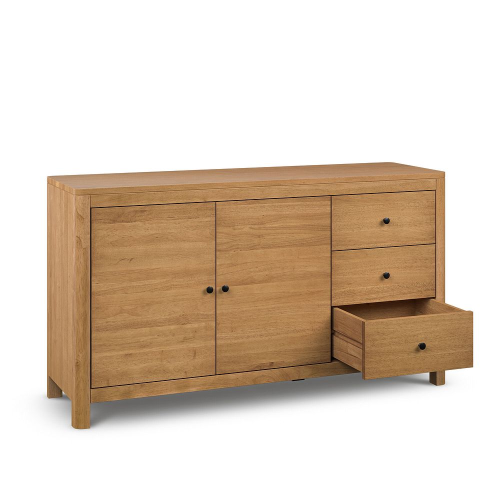 Savannah Solid Heveawood Large Sideboard 2