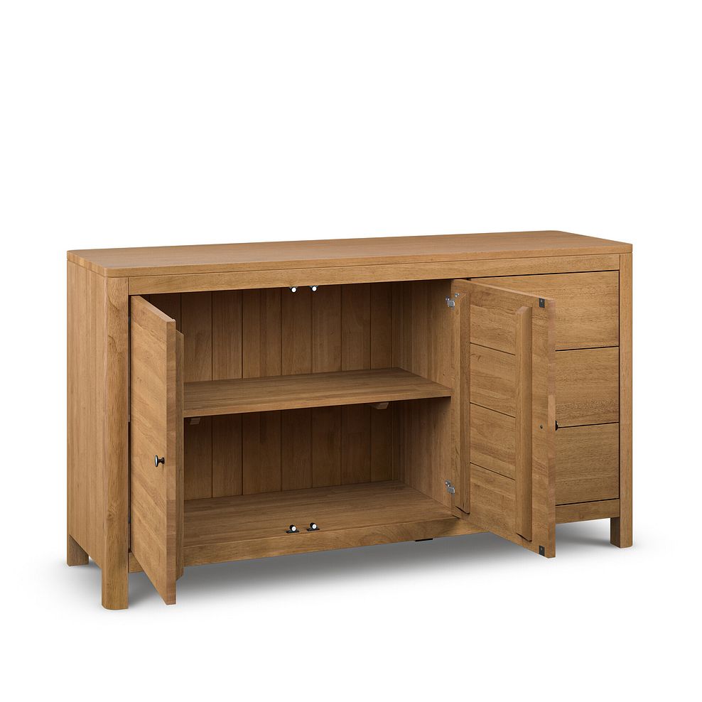 Savannah Solid Heveawood Large Sideboard 3