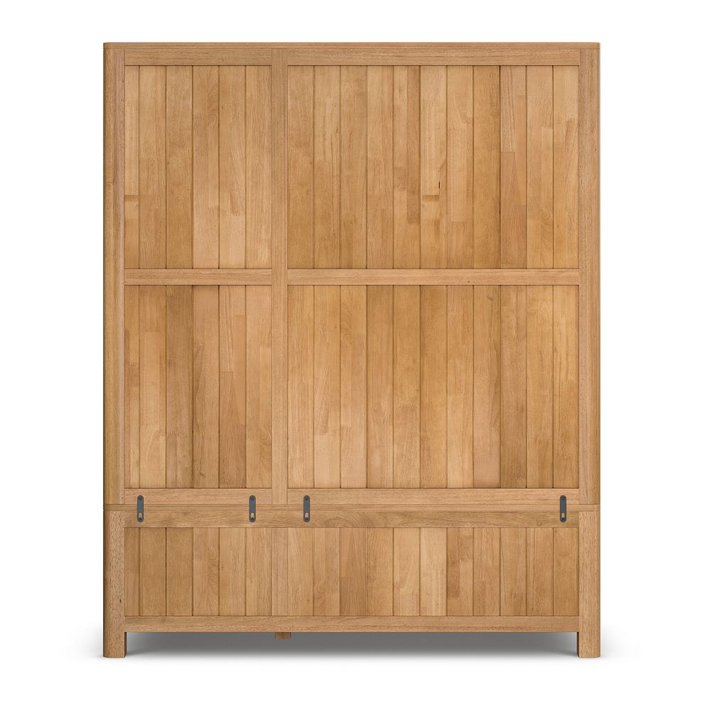 Savannah Solid Heveawood Triple Wardrobe 5
