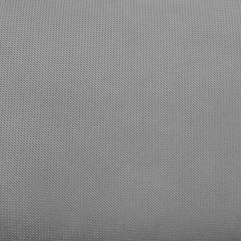 Seattle Storage Footstool in Grey fabric 8