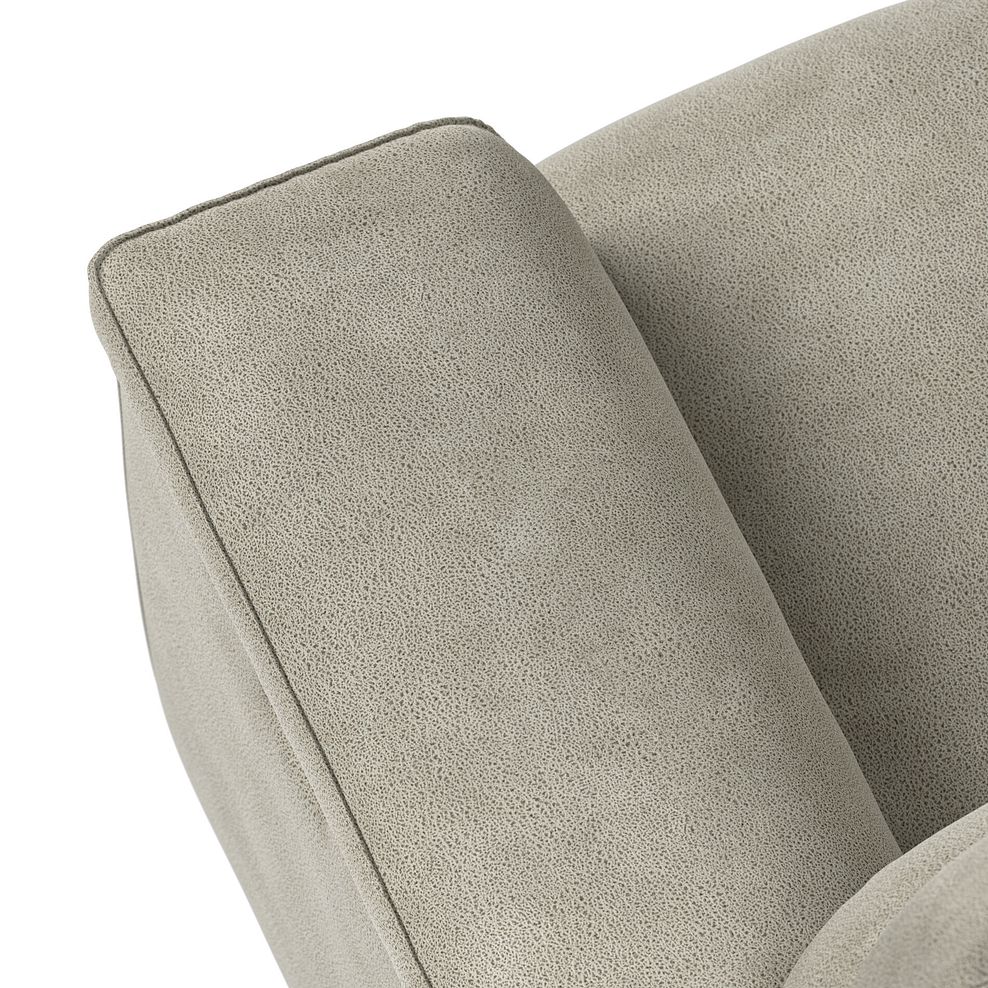 Selby 2 Seater Power Recliner Sofa in Miller Taupe Fabric 9