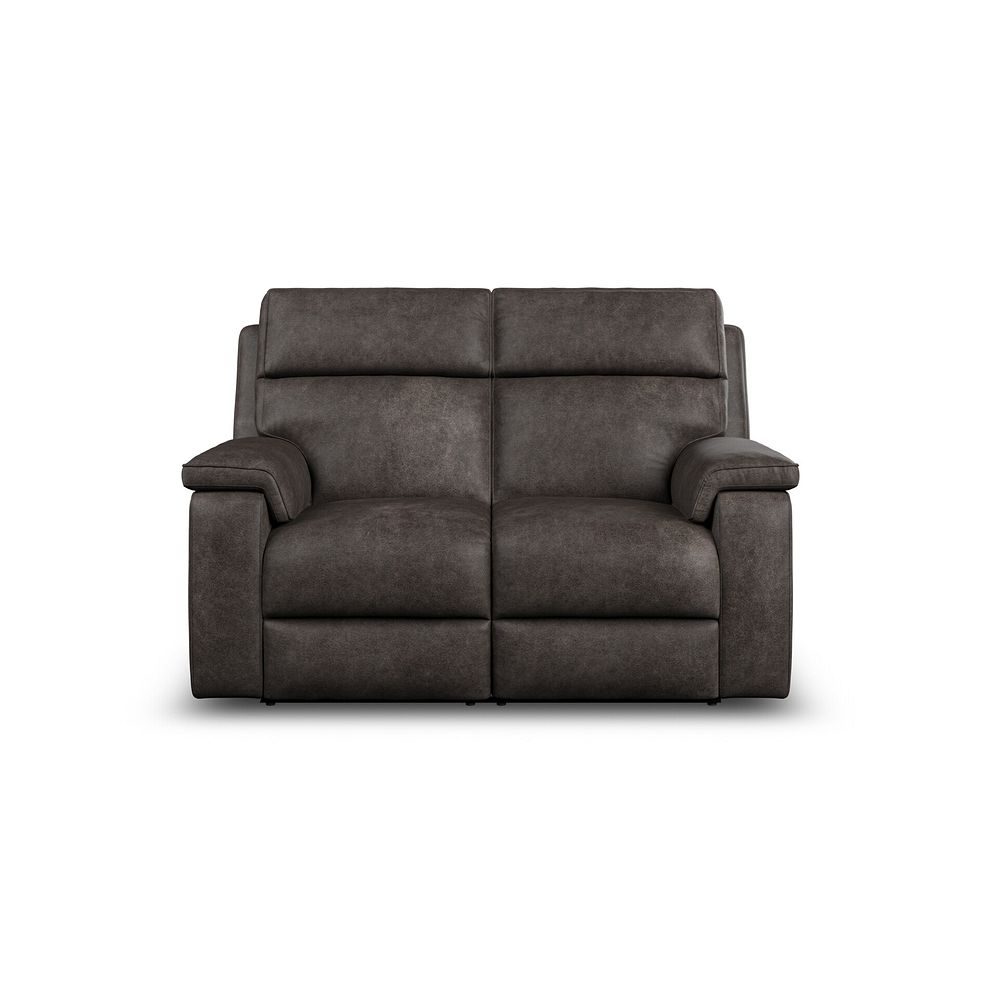 Selby 2 Seater Power Recliner Sofa in Pilgrim Pewter Fabric 5