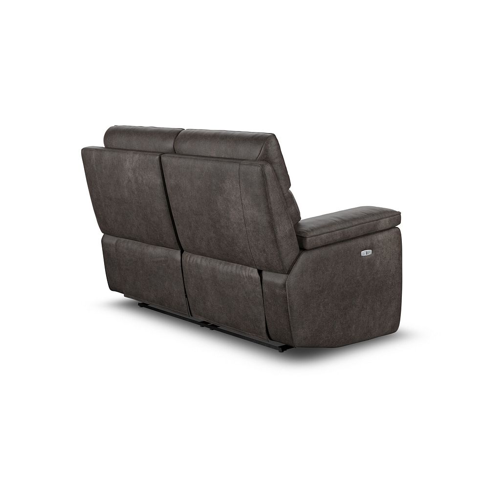 Selby 2 Seater Power Recliner Sofa in Pilgrim Pewter Fabric 6