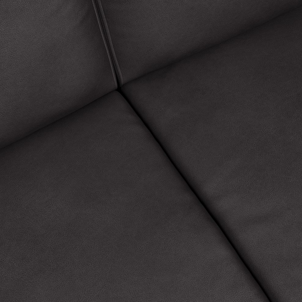 Selby 2 Seater Power Recliner Sofa in Virgo Black Leather 14