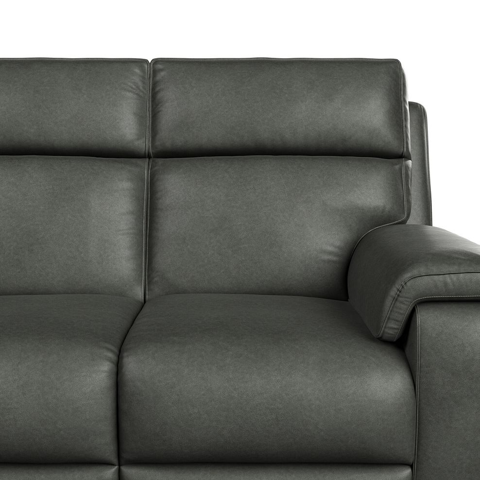 Selby 2 Seater Power Recliner Sofa in Virgo Lead Leather 10