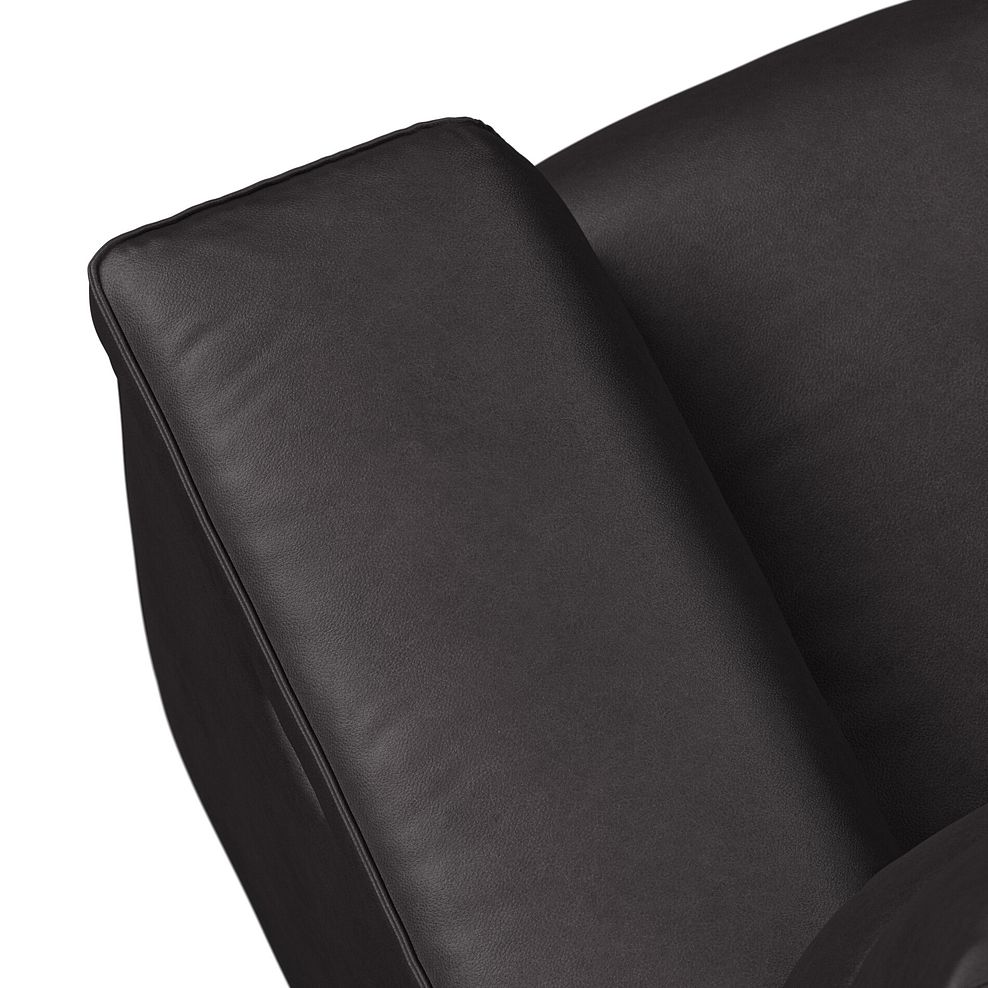 Selby 2 Seater Power Recliner Sofa with Power Headrest in Virgo Black Leather 12