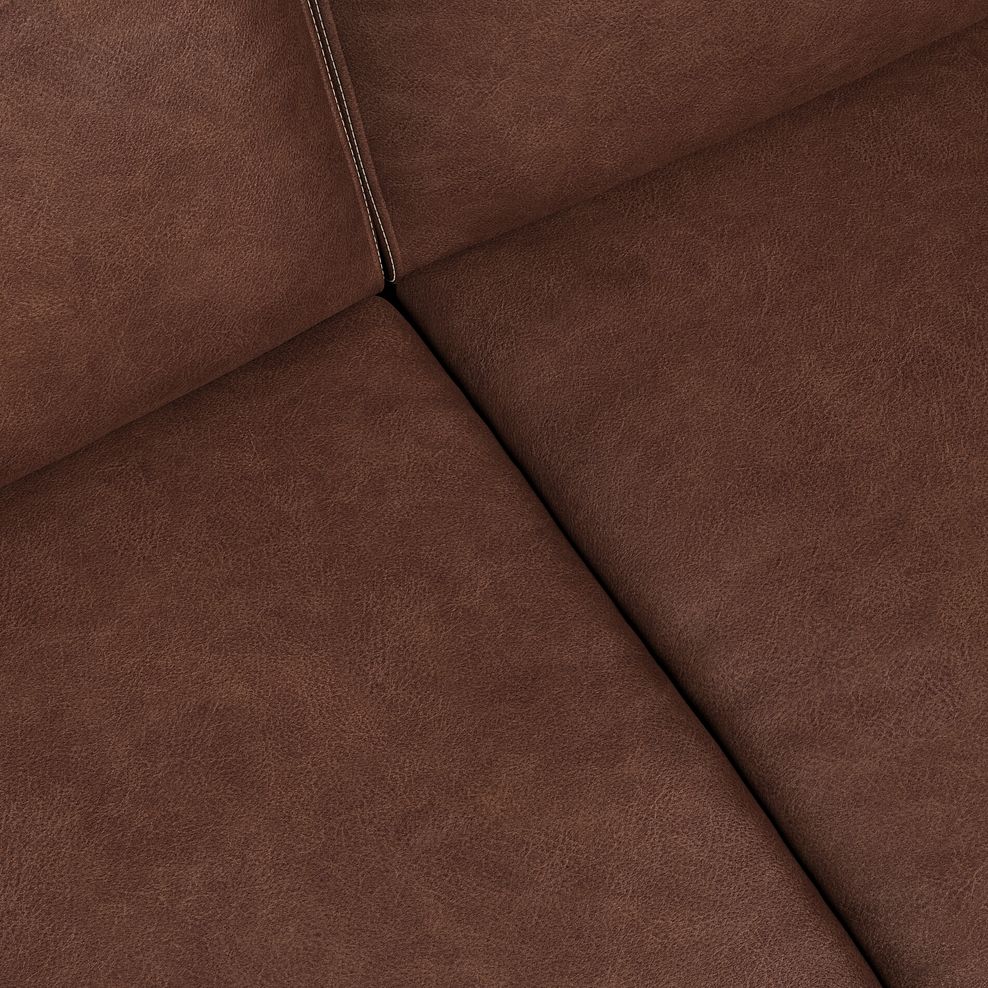 Selby 2 Seater Power Recliner Sofa with Power Headrest in Virgo Chestnut Leather 12