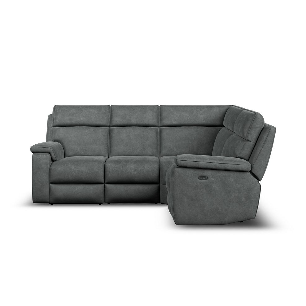 Selby Group 2 Electric Recliner - Left Hand in Miller Grey Fabric 2