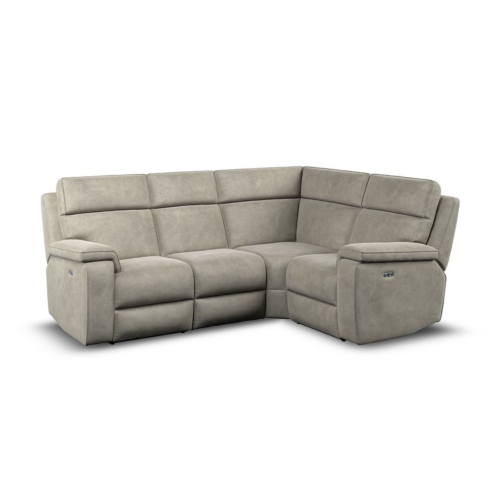 Selby Group 2 Electric Recliner - Left Hand in Miller Taupe Fabric 1
