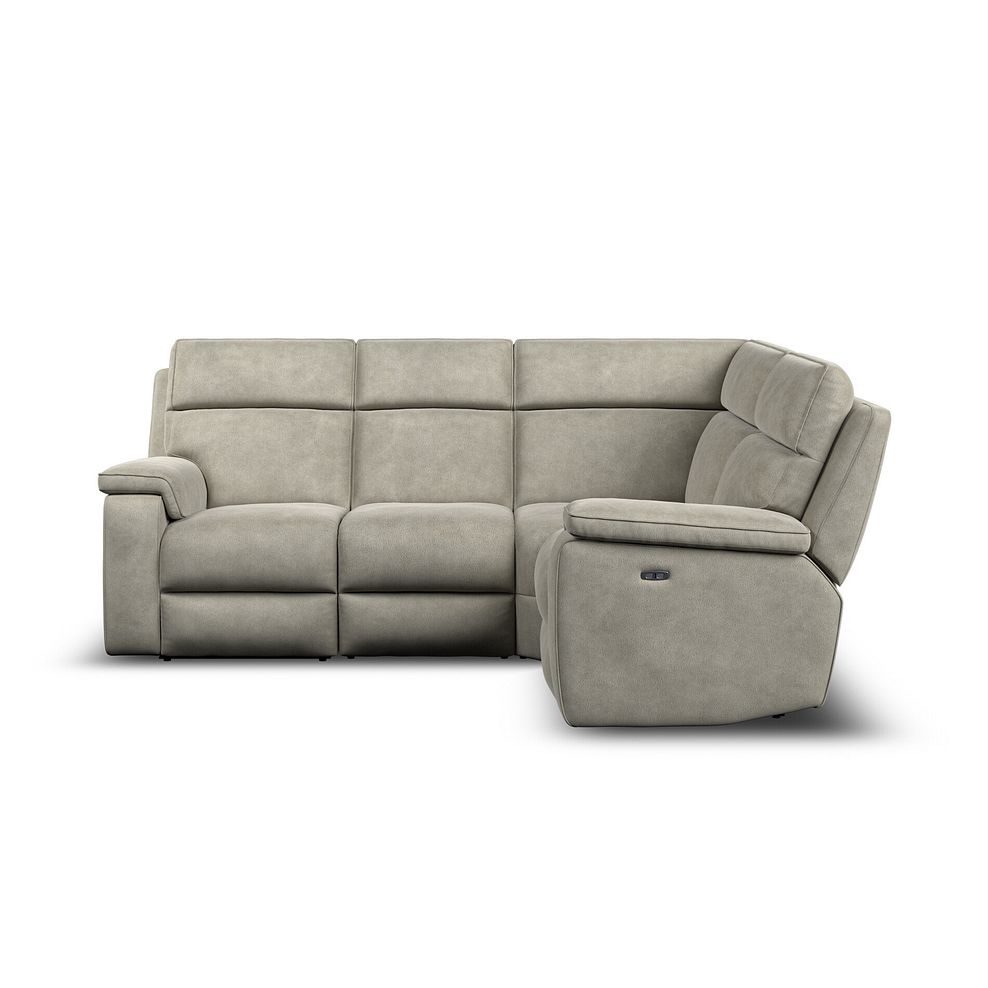 Selby Group 2 Electric Recliner - Left Hand in Miller Taupe Fabric 2