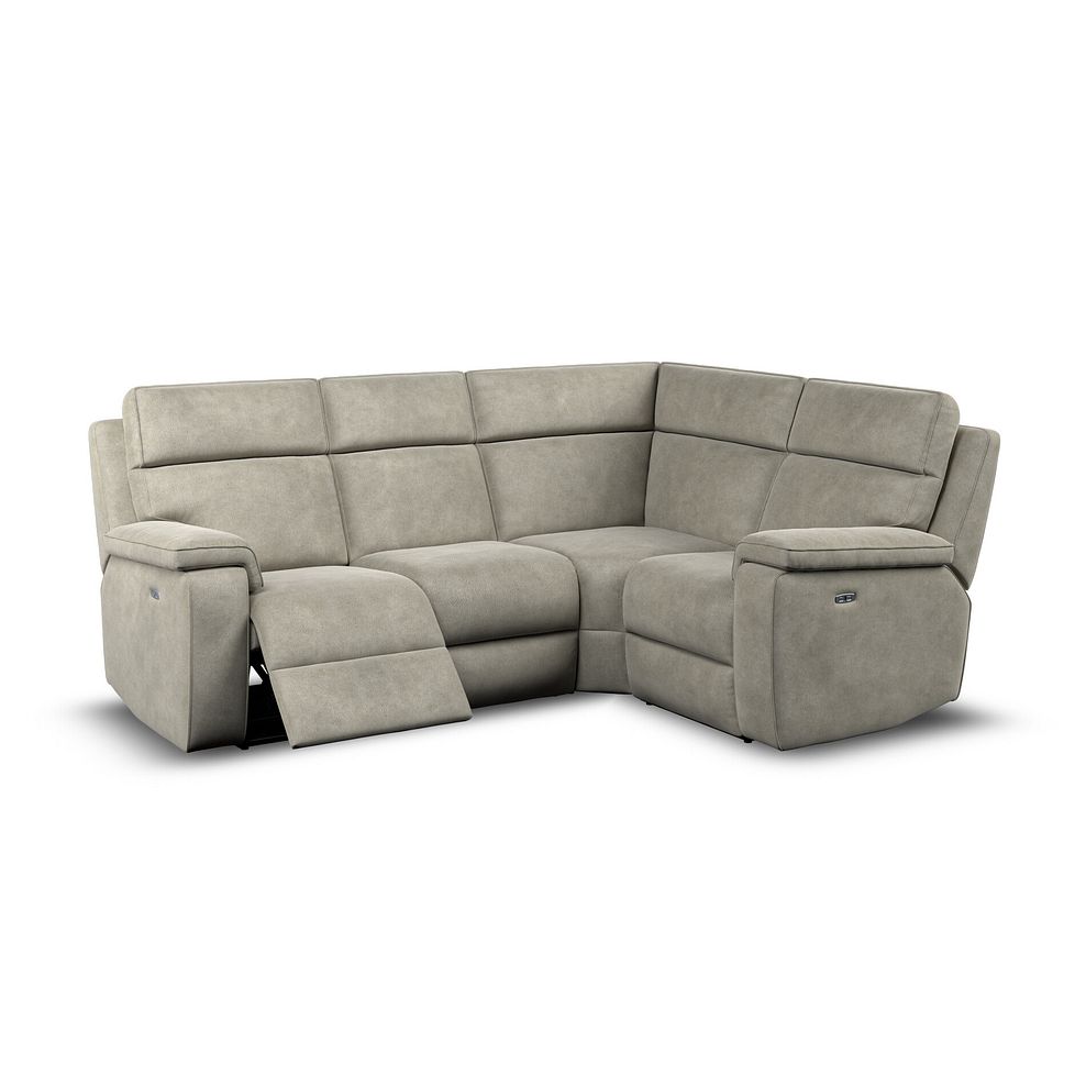 Selby Group 2 Electric Recliner - Left Hand in Miller Taupe Fabric 3