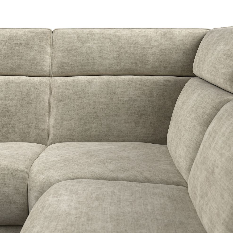 Selby Group 2 Electric Recliner - Left Hand in Plush Beige Fabric 9