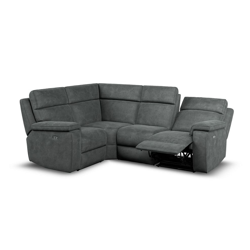 Selby Group 2 Electric Recliner - Right Hand in Miller Grey Fabric 4