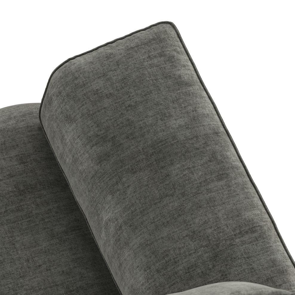 Selby Group 2 Electric Recliner - Right Hand in Plush Charcoal Fabric 10