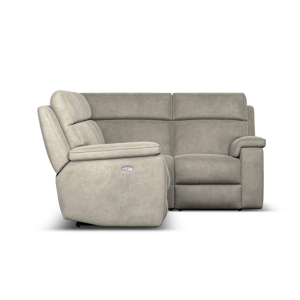 Selby Group 2 Electric Recliner with Power Headrest  Lumbar Support - Left Hand in Miller Taupe Fabric 7