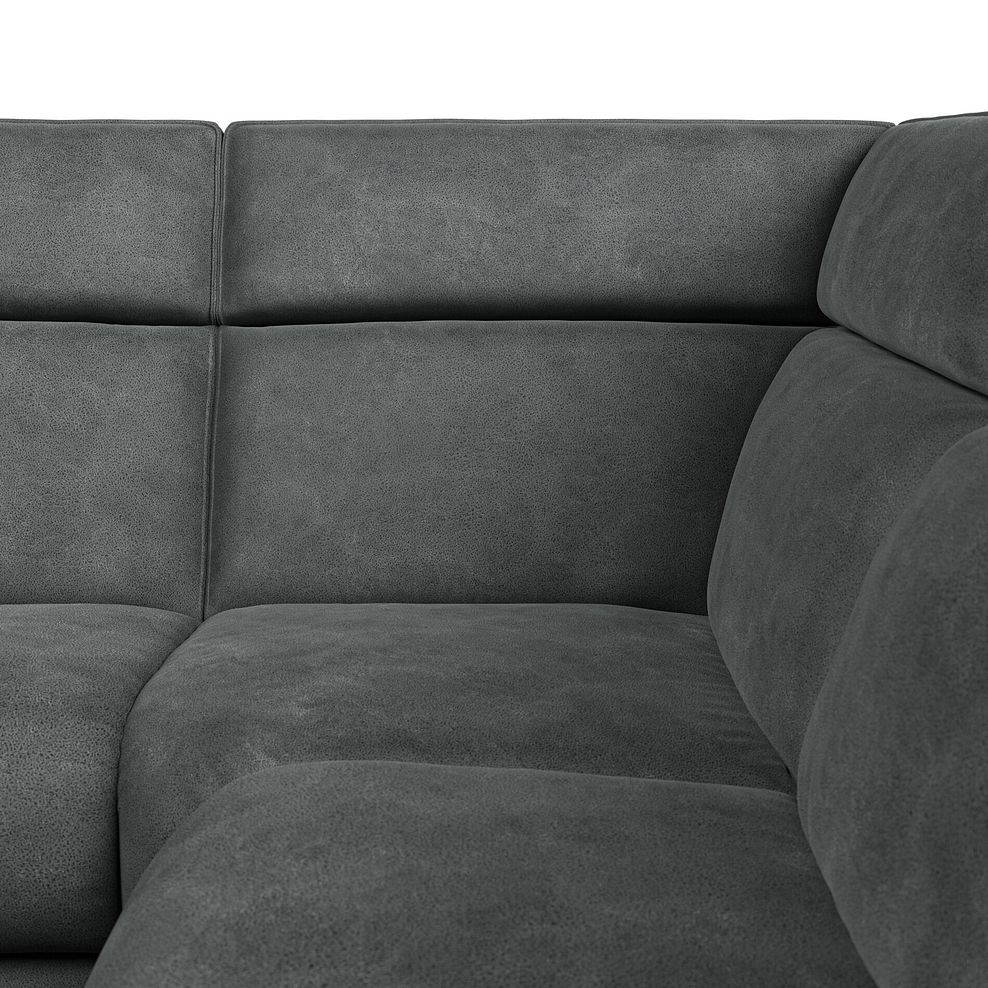 Selby Group 3 Electric Recliner in Miller Grey Fabric 9