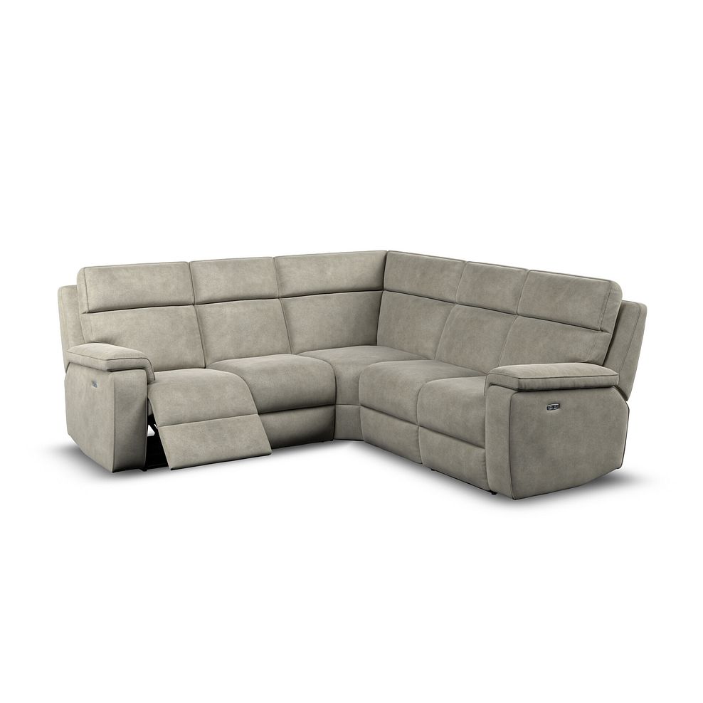 Selby Group 3 Electric Recliner in Miller Taupe Fabric 3