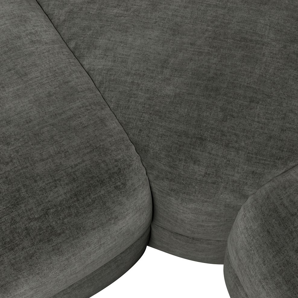 Selby Group 3 Electric Recliner in Plush Charcoal Fabric 11
