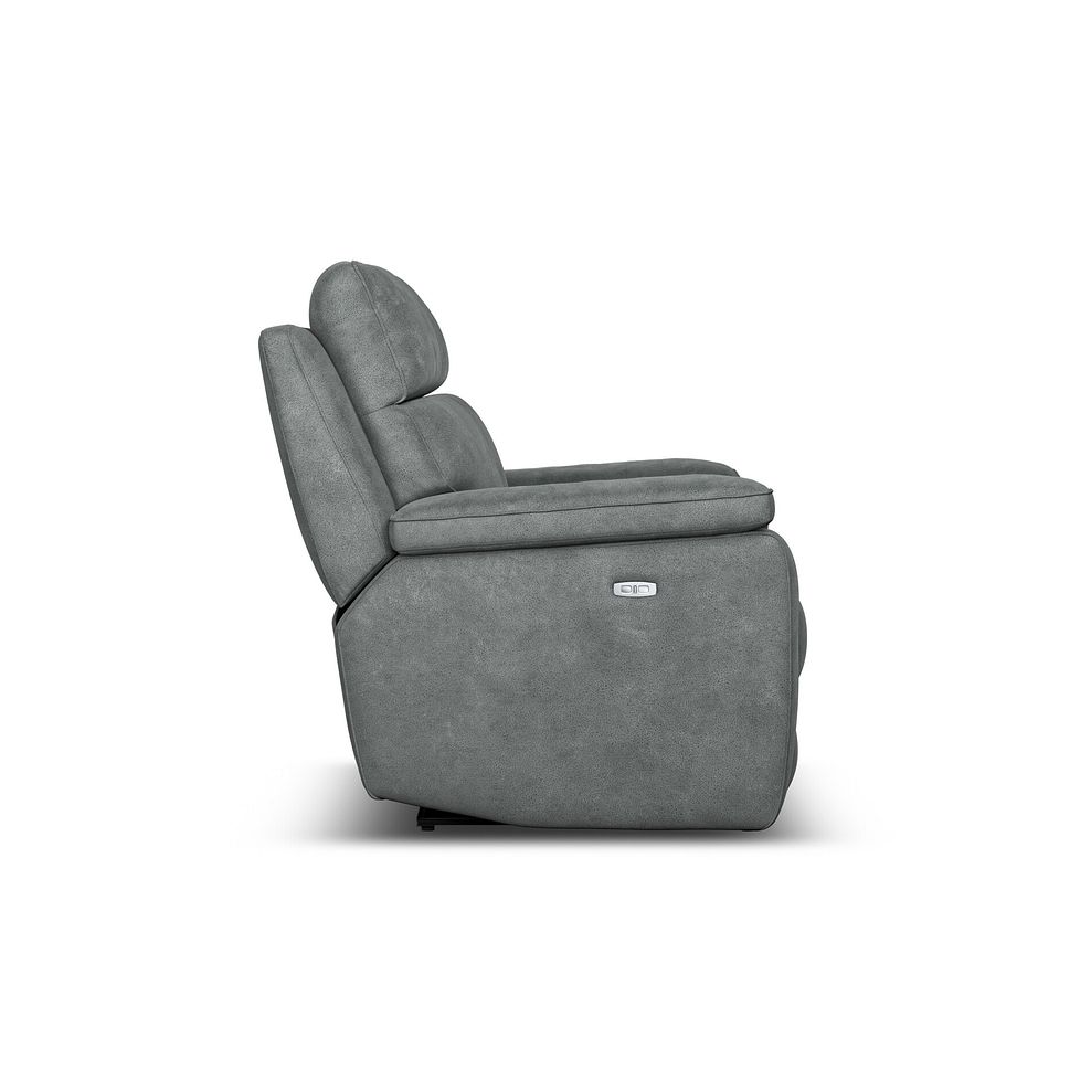 Selby Group 8 Electric Recliner in Miller Grey Fabric 7