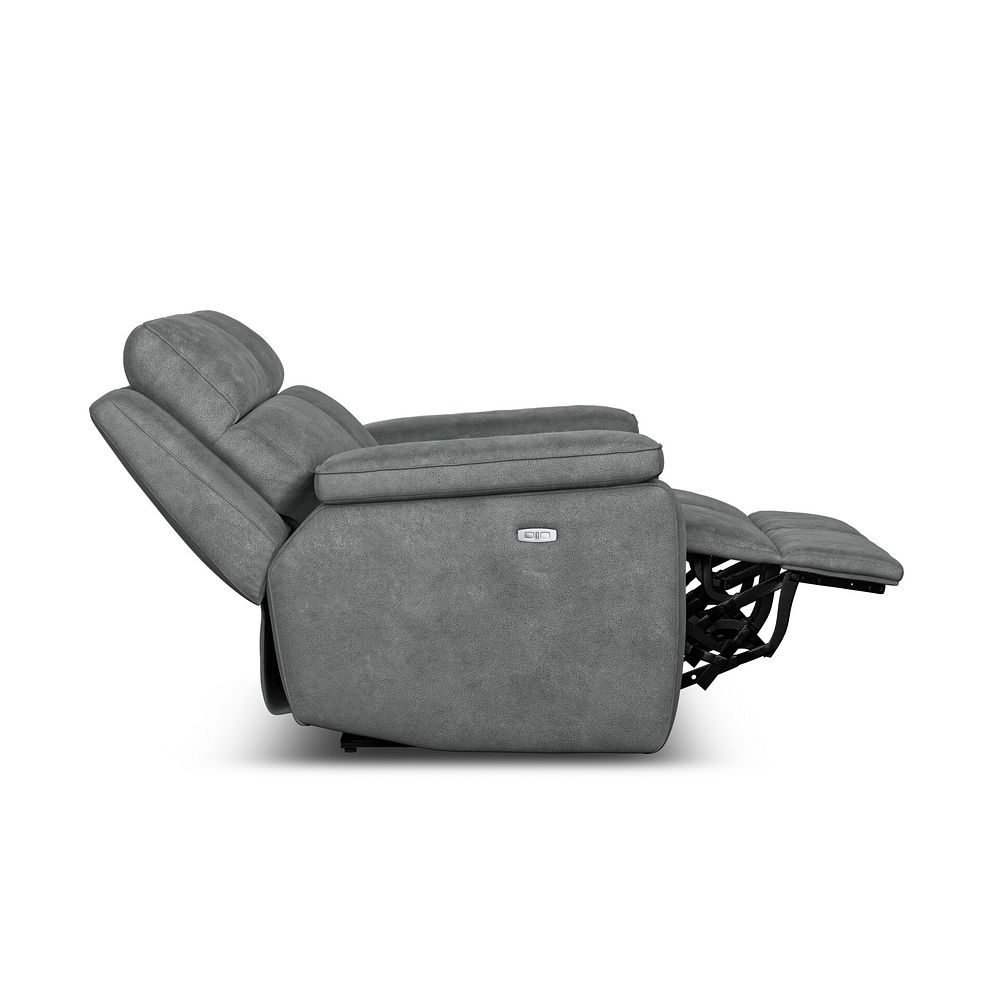 Selby Group 8 Electric Recliner in Miller Grey Fabric 6