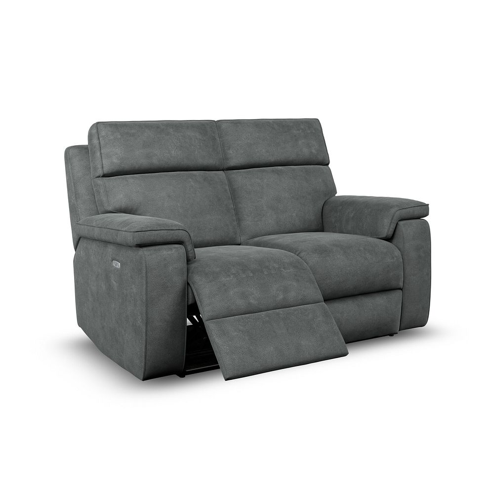 Selby Group 8 Electric Recliner in Miller Grey Fabric 3
