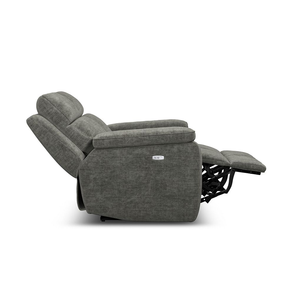 Selby Group 8 Electric Recliner in Plush Charcoal Fabric 6