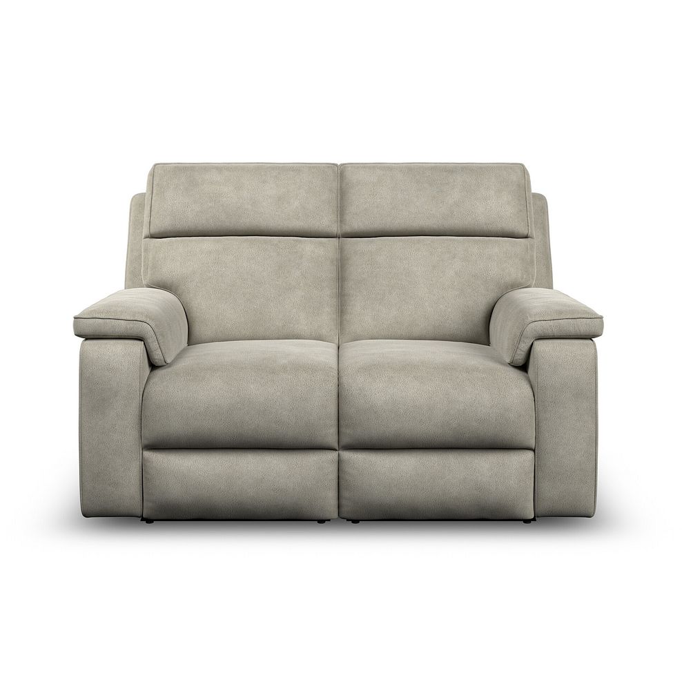 Selby Group 8 Electric Recliner with Power Headrest  Lumbar Support in Miller Taupe Fabric 2