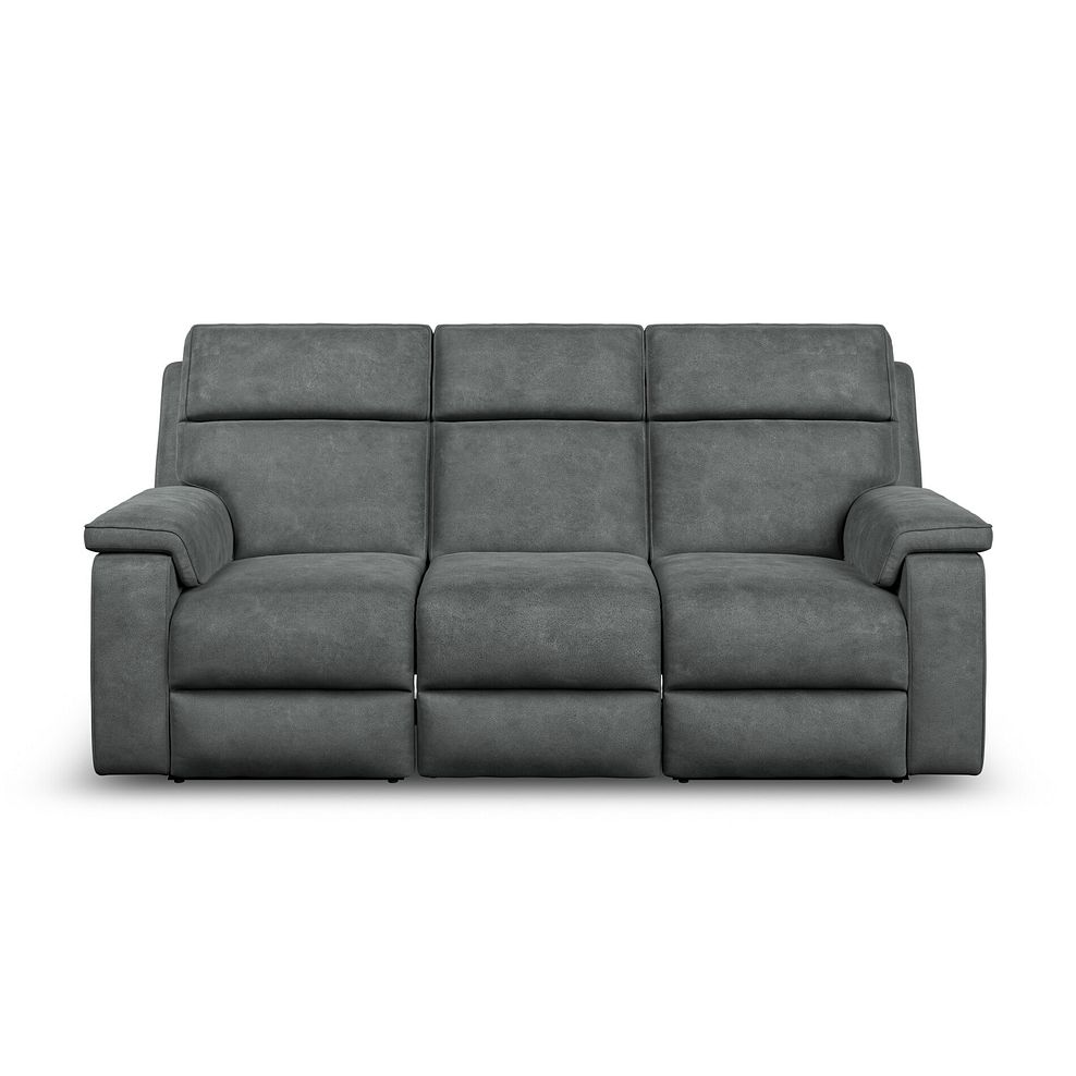 Selby Group 9 Electric Recliner in Miller Grey Fabric 2
