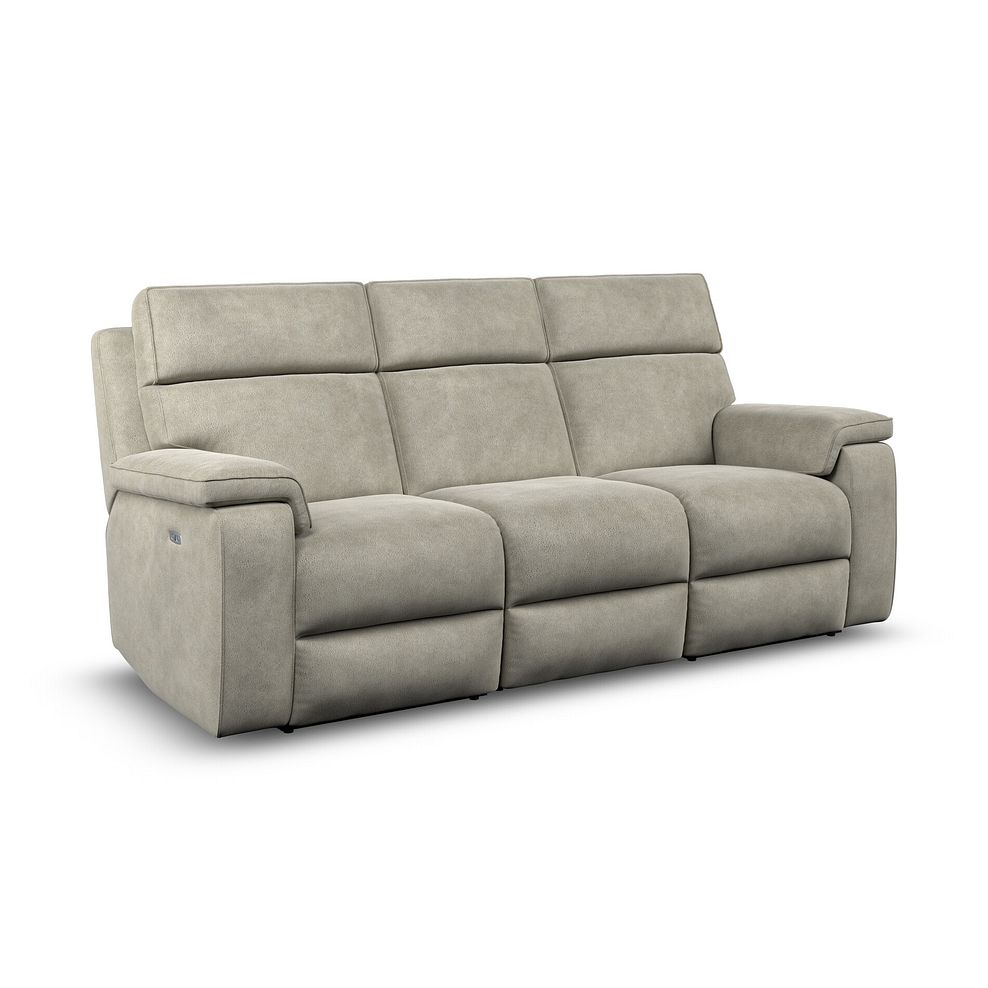 Selby Group 9 Electric Recliner in Miller Taupe Fabric 1